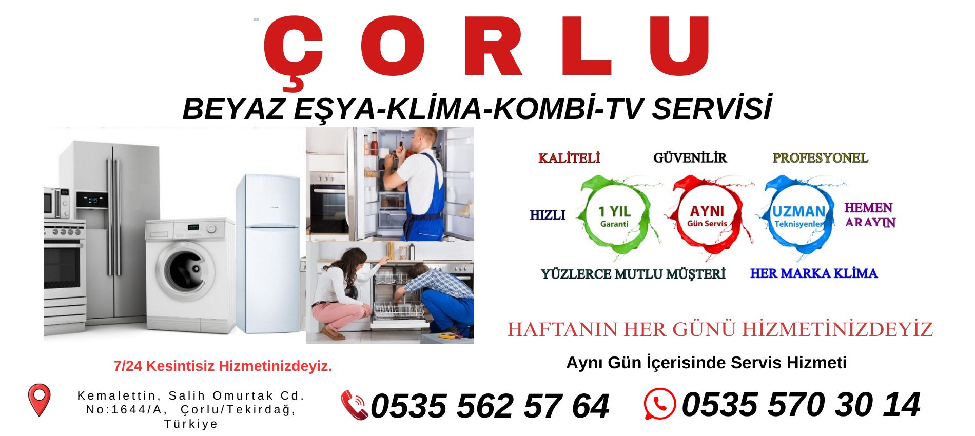 Çorlu Beyaz Eşya